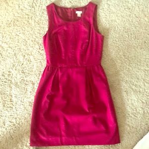 Magenta Jcrew dress